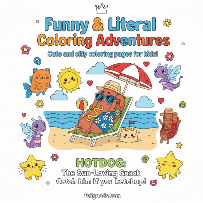 Funny & Literal Coloring Adventures
